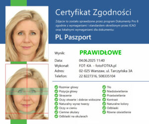 Zdjęcie do paszportu